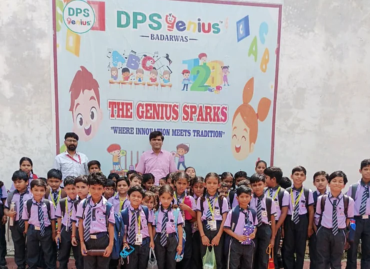 Students at The Genius Sparks event